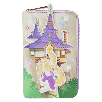 Loungefly - Tangled - Rapunzel Swinging Zip Around Wallet