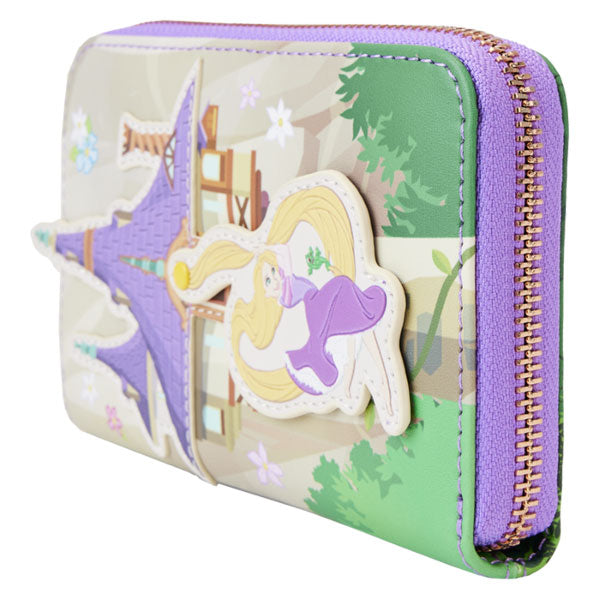 Loungefly - Tangled - Rapunzel Swinging Zip Around Wallet