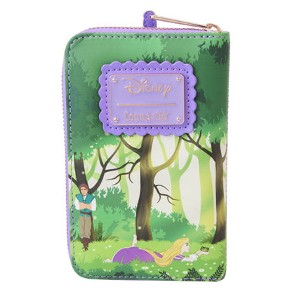 Loungefly - Tangled - Rapunzel Swinging Zip Around Wallet