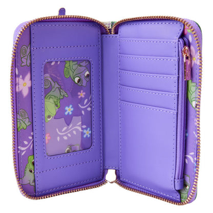 Loungefly - Tangled - Rapunzel Swinging Zip Around Wallet