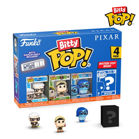 Image of Pixar - UP Bitty Pop! 4 Pack