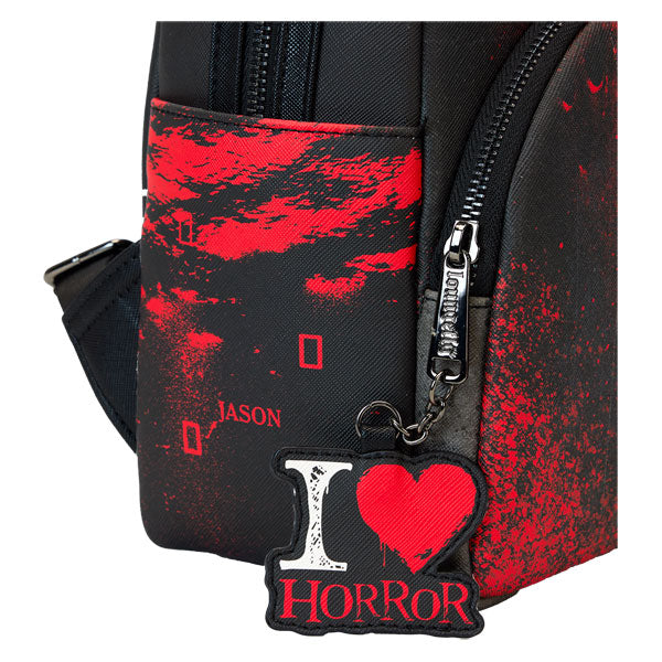 Loungefly - I Heart Horror - Friday the 13th Mini Backpack