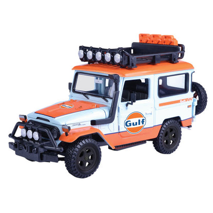 Gulf Collection - 1:24 Scale Off Road - Toyota FJ40 with Gulf Livery