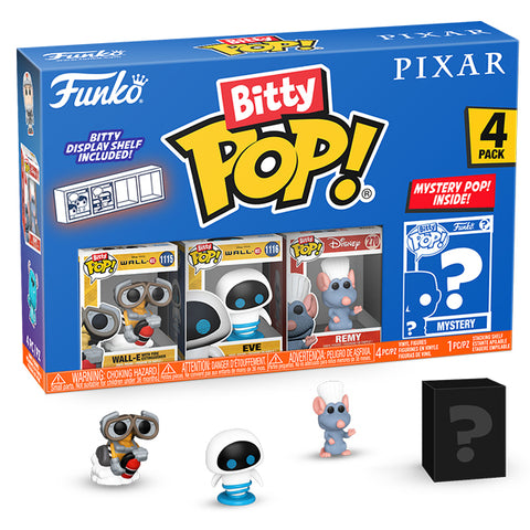 Image of Pixar - WALL-E Bitty Pop! 4 Pack