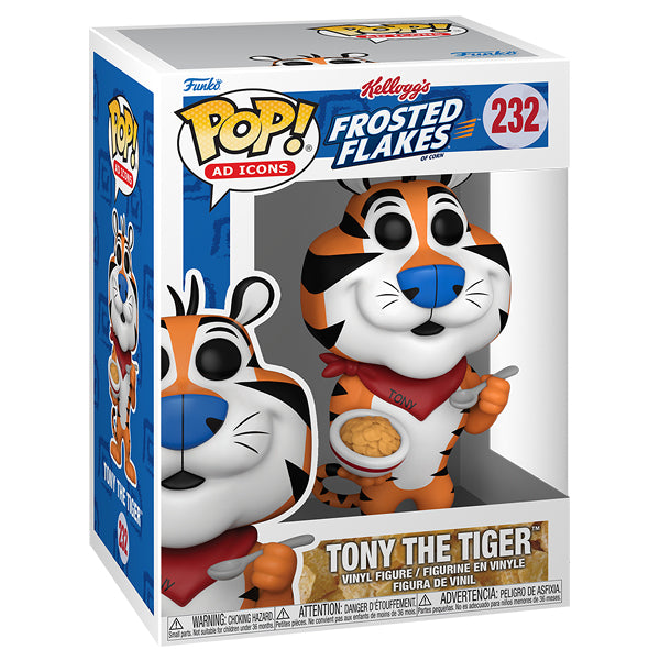 Ad Icons: Kellogg's Frosted Flakes - Tony the Tiger 1984 Pop! Vinyl