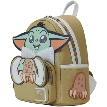 Loungefly - Star Wars - The Mandalorian - Grogu & Crab Cosplay Mini Backpack