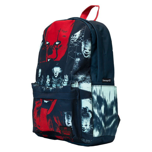 Loungefly - I Heart Horror - IT (Pennywise) Nylon Full-Size Backpack