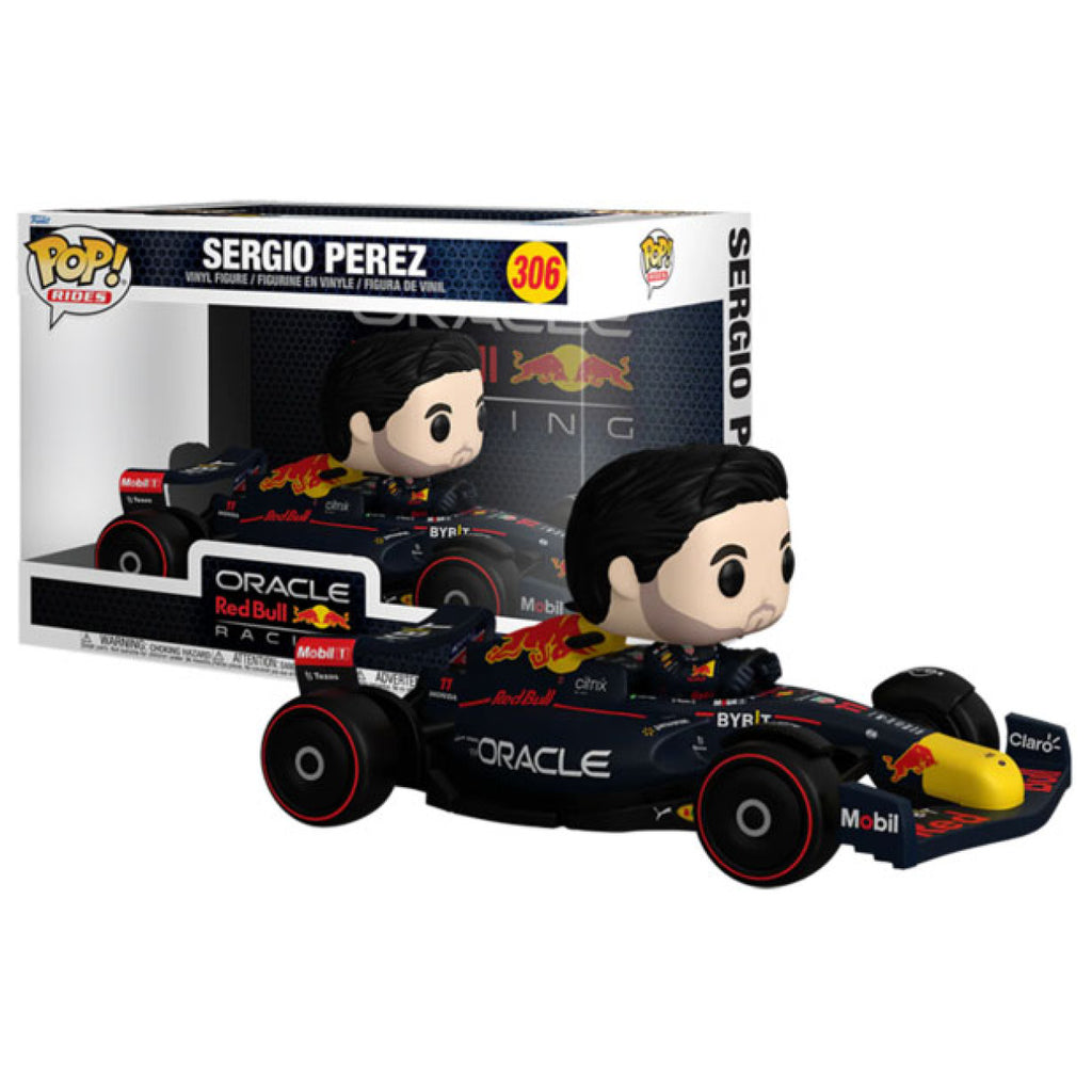 Preorder Now: Funko Pop! Ride Super Deluxe: Formula 1 🔴 Sergio