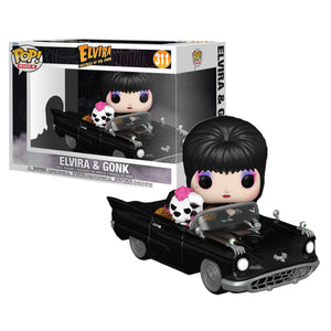 Elvira: Mistress of the Dark - Elvira & Gonk in the Macabre Mobile Pop! Rides