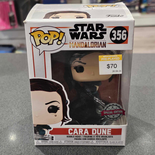 Star Wars - The Mandalorian - Cara Dune with Gun US Exclusive Pop! Vinyl