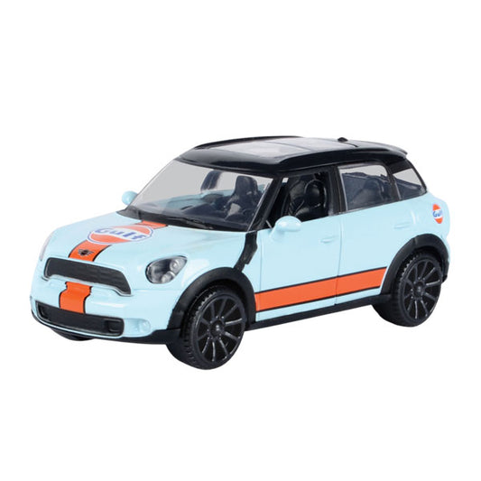 Gulf Collection - 1:43 Scale Mini Cooper Countryman with Gulf Livery