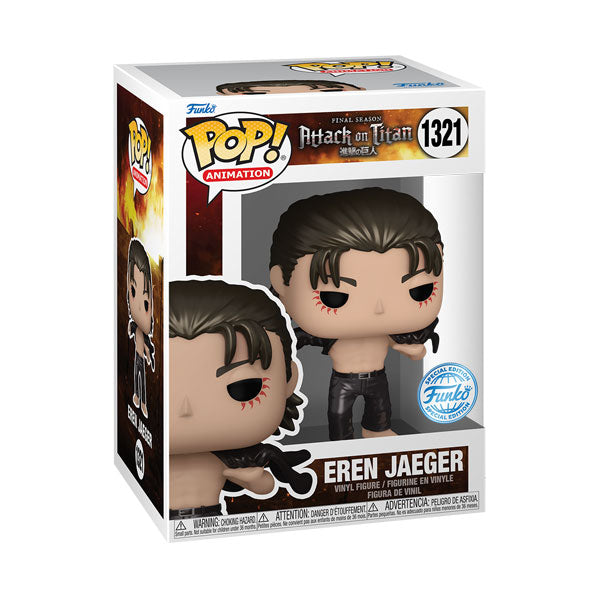 Attack on Titan - Eren Jeager Season 5 US Exclusive Metallic Pop! Vinyl