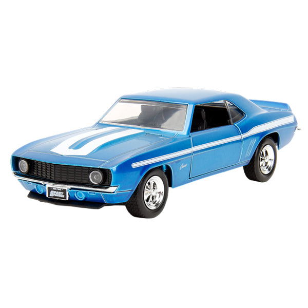 Fast & Furious - 1969 Chevrolet Camaro (Candy Blue) 1:32 Scale Diecast Vehicle