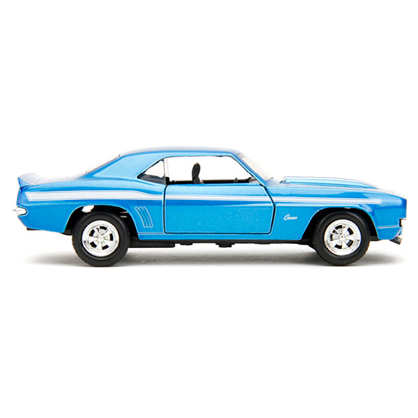 Fast & Furious - 1969 Chevrolet Camaro (Candy Blue) 1:32 Scale Diecast Vehicle