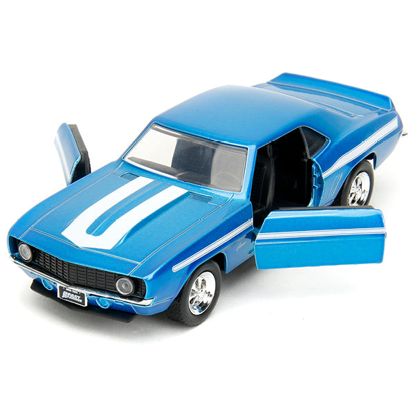 Fast & Furious - 1969 Chevrolet Camaro (Candy Blue) 1:32 Scale Diecast Vehicle