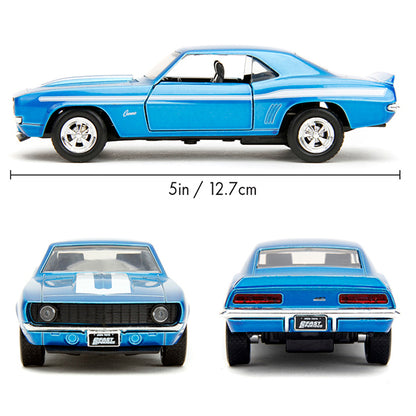 Fast & Furious - 1969 Chevrolet Camaro (Candy Blue) 1:32 Scale Diecast Vehicle