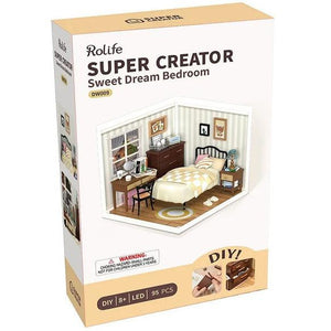 Robotime DIY Plastic Superstore Sweet Bedroom