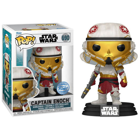 Image of Star Wars: Ahsoka (TV) - Captain Enoch US Exclusive Pop! Vinyl