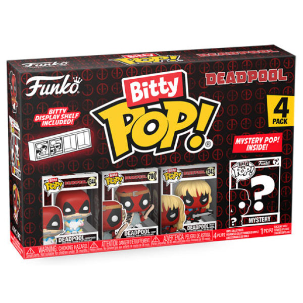 Deadpool - Sleepover Bitty Pop! Vinyl 4 Pack