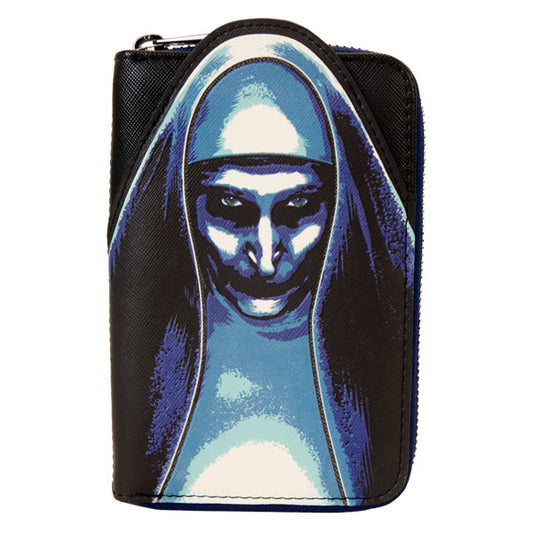 Loungefly - The Nun - The Nun Cosplay Glow Zip Around Wallet