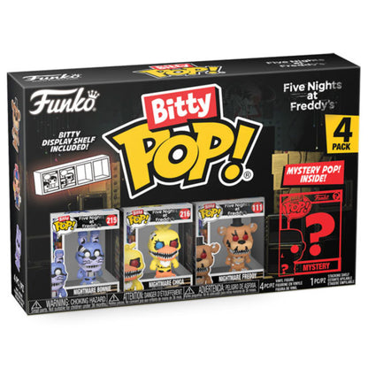 Five Nights at Freddy's - Nightmare Bonnie Bitty Pop! 4-Pack