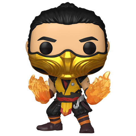 Image of Mortal Kombat 1 - Scorpion (Fire Hands) Pop! Vinyl