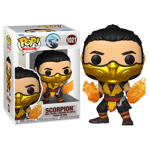 Image of Mortal Kombat 1 - Scorpion (Fire Hands) Pop! Vinyl