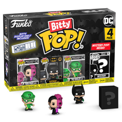 Image of Batman: 85th Anniversary - Two Face Bitty Pop! 4 Pack