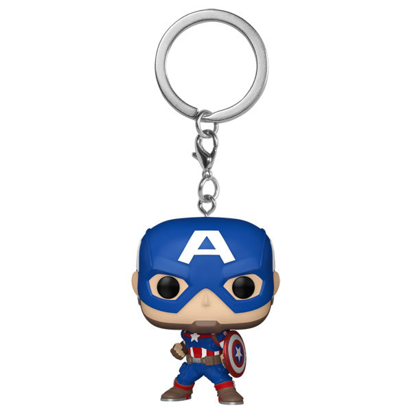 Marvel Comics - New Classics Captain America Pocket Pop! Keychain