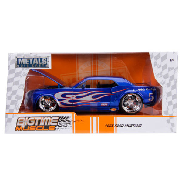 Big Time Muscle - 1965 Ford Mustang GT 1:24 Scale Diecast Vehicle