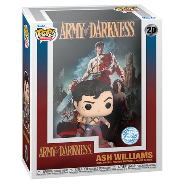 Army of Darkness - Ash Williams Pop! VHS US Exclusive Cover