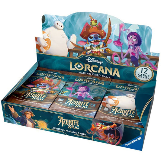 Disney Lorcana Azurite Sea Booster Box DLC S6