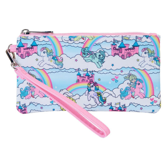 Loungefly - My Little Pony - Sky Scene All-over-print Nylon Wristlet Wallet