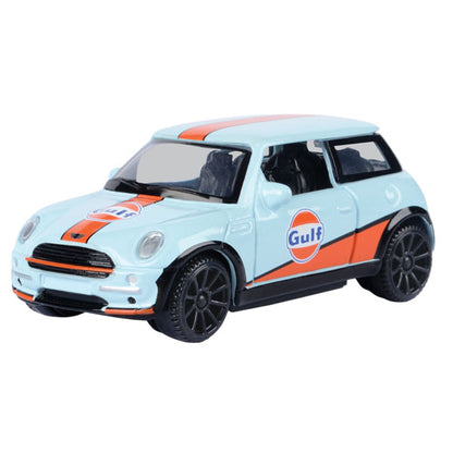 Gulf Collection - 1:43 Scale Mini Cooper with Gulf Livery