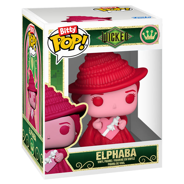 Wicked (2024) - Elphaba &amp; Glinda Valentines Bitty Pop! Bouquet 2 Pack