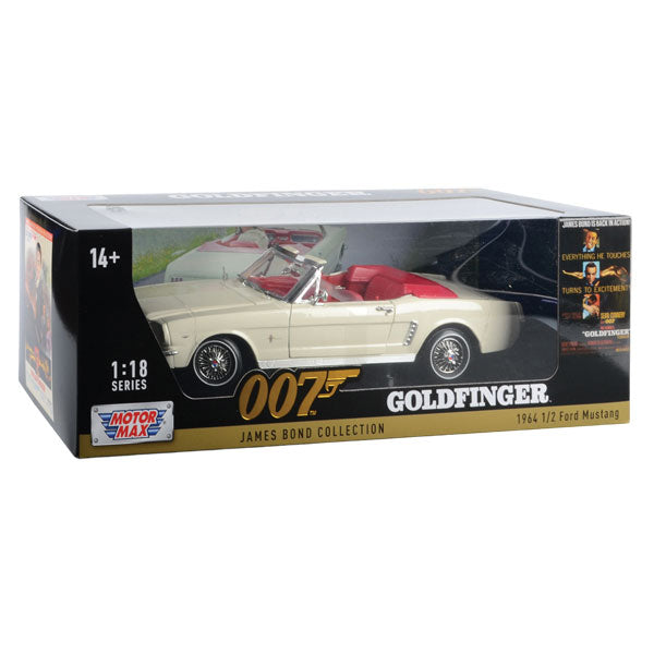 James Bond Collection - 1:18 Scale 1964 1/2 Ford Mustang (Convertible)