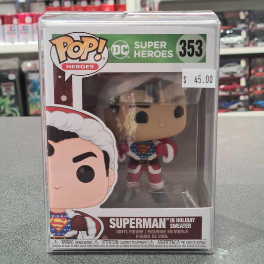 Superman - Superman Sweater Holiday Pop! Vinyl