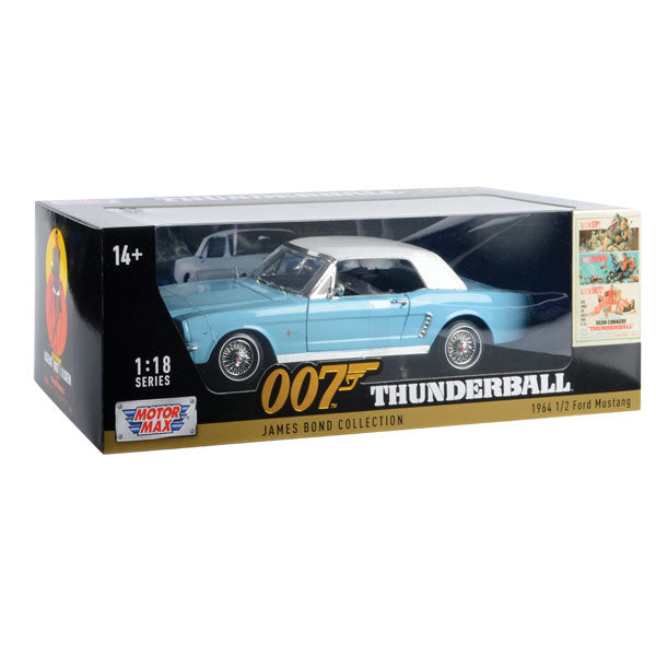 James Bond Collection - 1:18 Scale 1964 1/2 Ford Mustang (Hard Top)