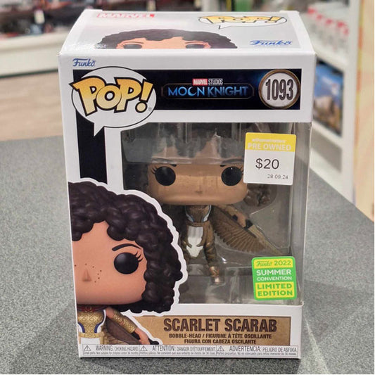 SDCC 2022 - Moon Knight - Scarlet Scarab US Exclusive Pop! Vinyl