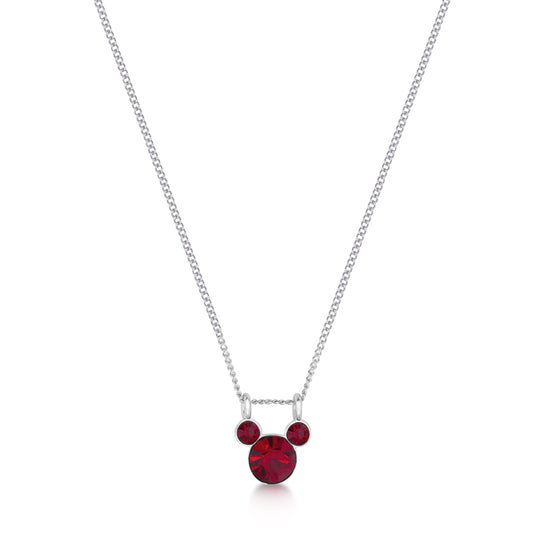 Couture Kingdom - ECC Mickey Mouse January Birthstone Necklace