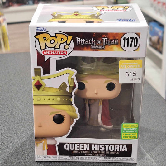 SDCC 2022 - Attack on Titan - Queen Historia US Exclusive Pop! Vinyl