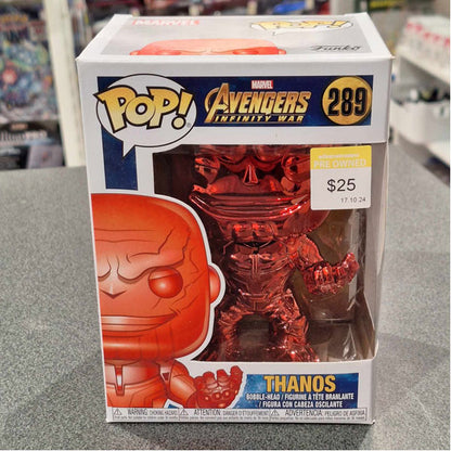 Avengers 3: Infinity War - Thanos Red Chrome US Exclusive Pop! Vinyl