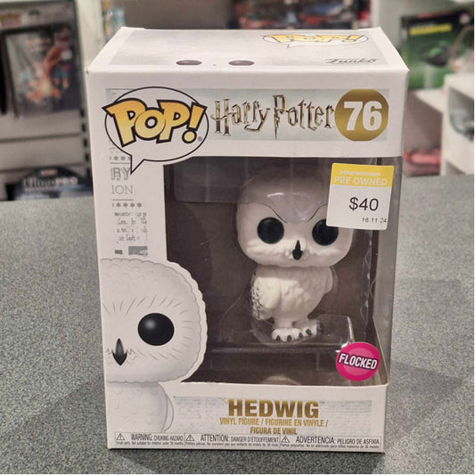 Harry Potter - Hedwig Flocked US Exclusive Pop! Vinyl