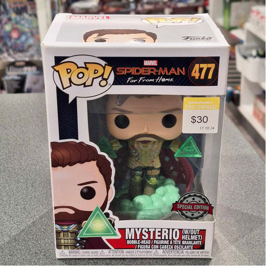 Spider-Man - Far From Home - Mysterio Unmasked US Exclusive Pop! Vinyl