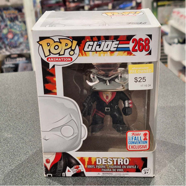 NYCC17 G.I Joe Destro Pop! Vinyl