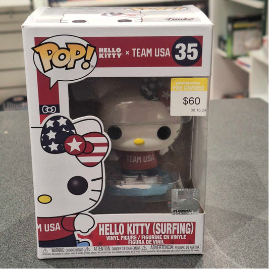 Hello Kitty X Sports Team USA Surfing Pop! Vinyl