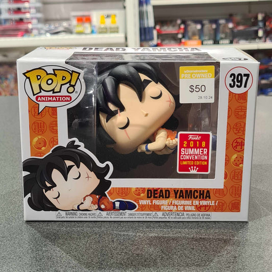 SDCC 2018 Dragon Ball Super - Yamcha Dead Pop! Vinyl