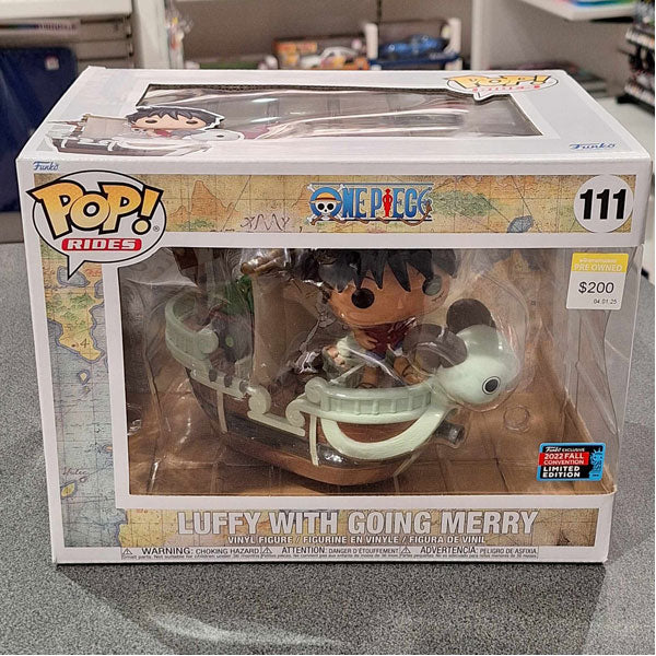 NYCC 2022 One Piece - Luffy with Going Merry US Exclusive Pop! Ride