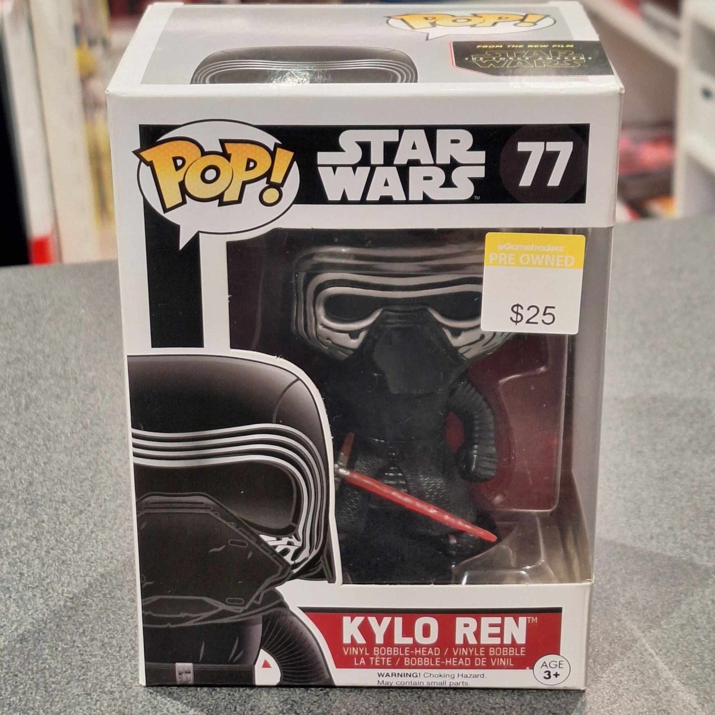 Star Wars - Episode 7  Kylo Ren No Hood Pop! Vinyl