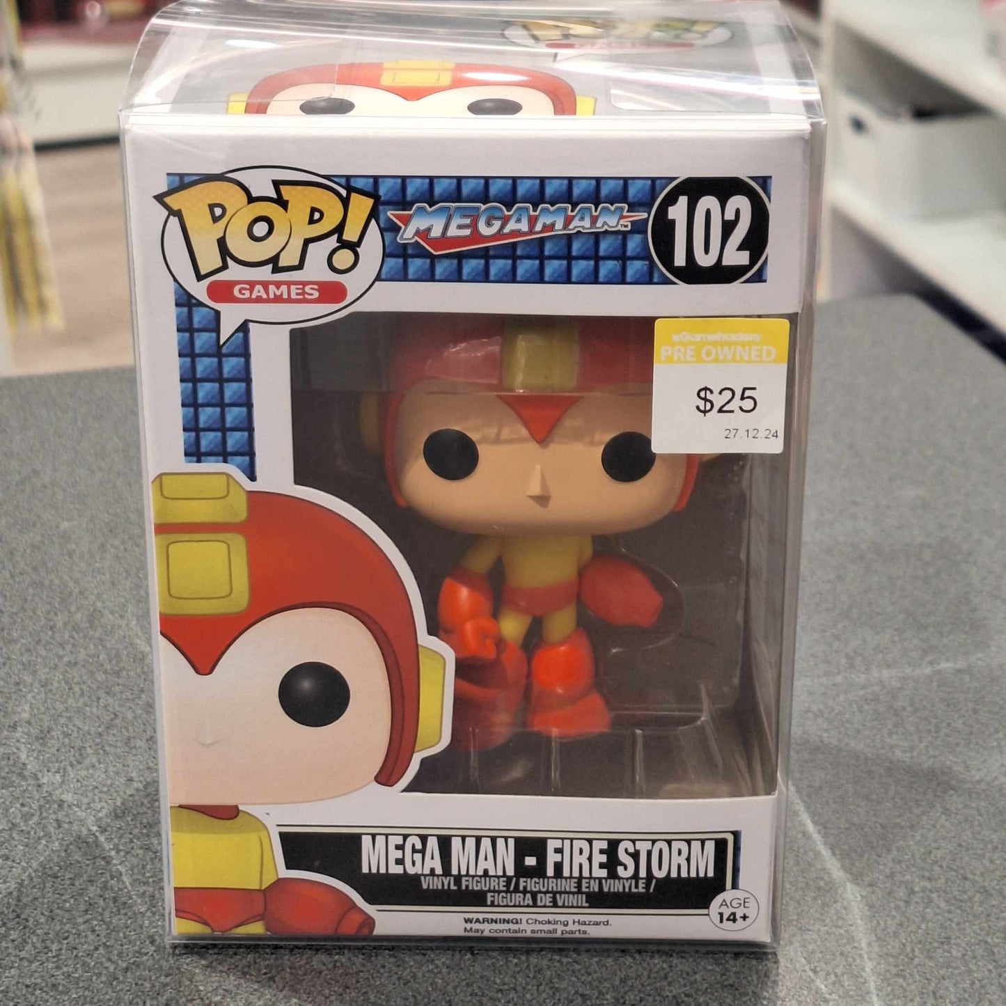 Mega Man - Fire Storm US Exclusive Pop! Vinyl